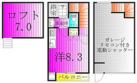 SKガレジオ馬込沢III B ｜ 千葉県鎌ケ谷市南鎌ケ谷３丁目5-55（賃貸テラスハウス1R・--・46.37㎡） その2