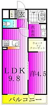 ヴィラージュK 103 ｜ 千葉県鎌ケ谷市くぬぎ山５丁目4-32（賃貸アパート1LDK・1階・36.00㎡） その2