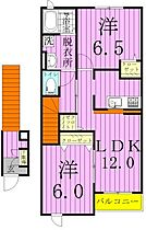 プライム　ヒル 204 ｜ 千葉県鎌ケ谷市東道野辺１丁目11-18（賃貸アパート1LDK・2階・58.86㎡） その2