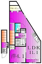 ビルゲ高柳 202 ｜ 千葉県柏市高柳1486-4（賃貸アパート1LDK・2階・41.84㎡） その2