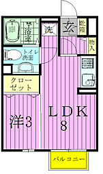 ハイデルベーレB 2階