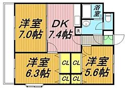 インゼルドルフ 2階