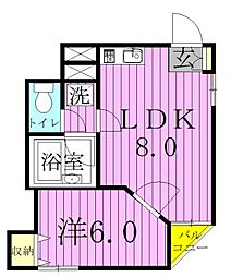 ジュネパレス松戸第96 2階