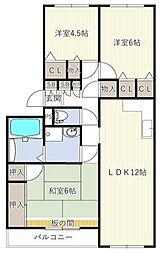 INOVE松戸六高台 B 2階/203