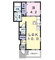 アンソレイユ 1階