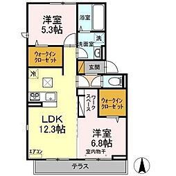 リヴィール ソワIII 1階