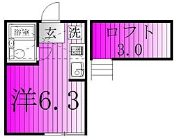 キャピタル八柱 2階