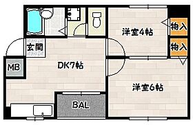 クレールメゾン  ｜ 兵庫県神戸市兵庫区湊町３丁目（賃貸マンション2DK・3階・36.50㎡） その2