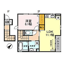 エスペランサ 201 ｜ 兵庫県神戸市長田区御屋敷通４丁目（賃貸アパート1LDK・2階・49.44㎡） その2