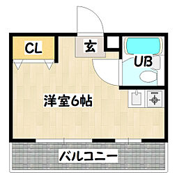 間取図画像 ワンルーム