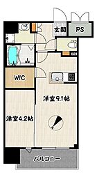 SDグランツ神戸Peninsula 1LDKの間取図画像
