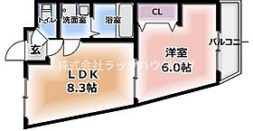 大阪府門真市新橋町（賃貸マンション1LDK・5階・32.17㎡） その2