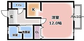 ハイツコヘイ  ｜ 大阪府門真市北巣本町（賃貸アパート1R・1階・23.00㎡） その2