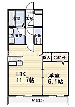 ロシュフォールＭ  ｜ 大阪府守口市南寺方南通1丁目（賃貸アパート1LDK・1階・42.86㎡） その2