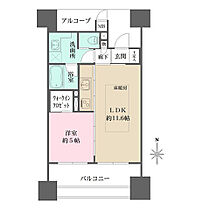 ＢＥＬＩＳＴＡ北梅田 403 ｜ 大阪府大阪市北区豊崎1丁目番地:11番6号（賃貸マンション1LDK・4階・41.20㎡） その2