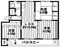 愛宕2丁目住宅2-2-8号棟4階580万円