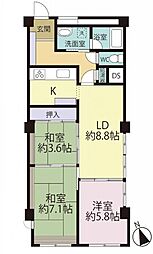 間取図画像 3LDK