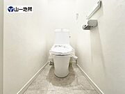 いつも気持ちよく使える、快適トイレ空間