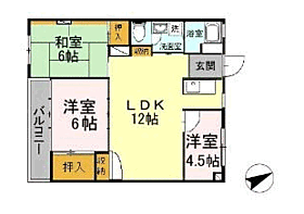 成吉ビル 202 ｜ 福岡県福岡市城南区樋井川６丁目（賃貸マンション3LDK・2階・65.00㎡） その2