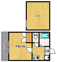 グランノエル 201 ｜ 福岡県福岡市南区大楠１丁目（賃貸アパート1K・2階・18.00㎡） その2