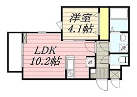 セジュール 101 ｜ 福岡県春日市光町３丁目（賃貸アパート1LDK・1階・35.79㎡） その2