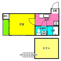 ガーラ大橋 103 ｜ 福岡県福岡市南区塩原４丁目（賃貸アパート1K・1階・18.34㎡） その2