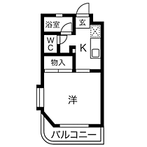 山北第2ビル 301 ｜ 福岡県福岡市城南区片江５丁目（賃貸マンション1K・3階・21.70㎡） その2