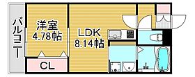 PHOENIX春日フォレストシティ 102 ｜ 福岡県春日市白水池３丁目100（賃貸アパート1LDK・1階・29.38㎡） その2