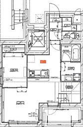 MODERN EIGHT高宮lieto 3LDKの間取図画像