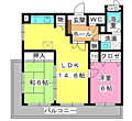 ピア白水ヶ丘3階7.0万円