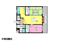 アネックス2000 2LDKの間取図画像