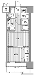 エンクレスト大橋 2Kの間取図画像