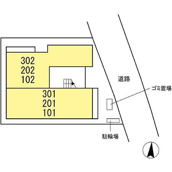 アーバンライフ 301｜神奈川県川崎市高津区新作3丁目(賃貸アパート1LDK・3階・40.46㎡)の写真 その3