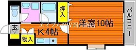 岡山県岡山市南区豊成2丁目（賃貸マンション1K・6階・34.54㎡） その2