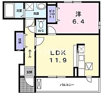 岡山県玉野市田井4丁目（賃貸アパート1LDK・1階・45.12㎡） その2