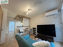 JR宇野線 妹尾駅 徒歩14分の賃貸アパート 1階ワンルームのリビング/ダイニング