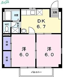 JR宇野線 八浜駅 4.1km 2階/-