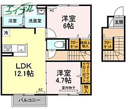 JR宇野線 備前西市駅 3.7km 2階/-