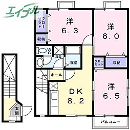 岡山電気軌道清輝橋線 清輝橋駅 徒歩33分 2階/-