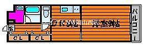 COCO中仙道  ｜ 岡山県岡山市北区北長瀬表町2丁目（賃貸マンション1DK・2階・32.83㎡） その2