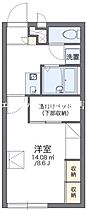 レオパレスプラスパー  ｜ 岡山県岡山市南区新保（賃貸アパート1K・1階・23.18㎡） その2