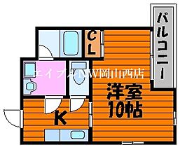 フェリーチェ高柳  ｜ 岡山県岡山市北区高柳東町（賃貸マンション1K・1階・28.14㎡） その2