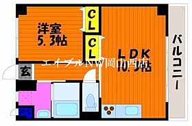 アーバンスタイル  ｜ 岡山県岡山市南区新保（賃貸マンション1LDK・5階・38.94㎡） その2