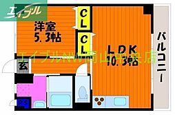 URBANSTYLE 1LDKの間取図画像