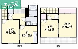 安田ハイツ 1階/-
