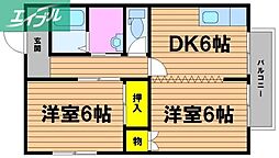 サンフラワーB 2階/-