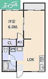 パークサイドハイツA棟 2階