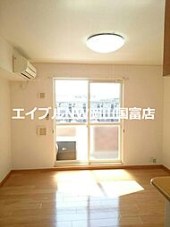 JR山陽本線 西川原駅 徒歩8分の賃貸アパート 2階1LDKのリビング/ダイニング