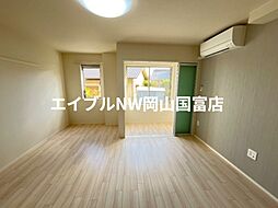 JR山陽本線 岡山駅 バス23分 自動車学校入口下車 徒歩6分の賃貸アパート 1階1Kのリビング/ダイニング