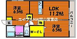 岡山電気軌道東山本線 門田屋敷駅 徒歩37分 2階/-